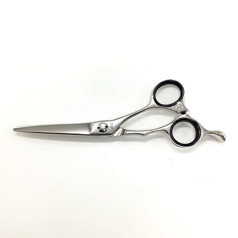 美品【マック シザーBMAC】FC-55H シザー オフセット 理容 美容ハサミ 美容師 理容師 右利き 5.5インチ 中古 sc2626